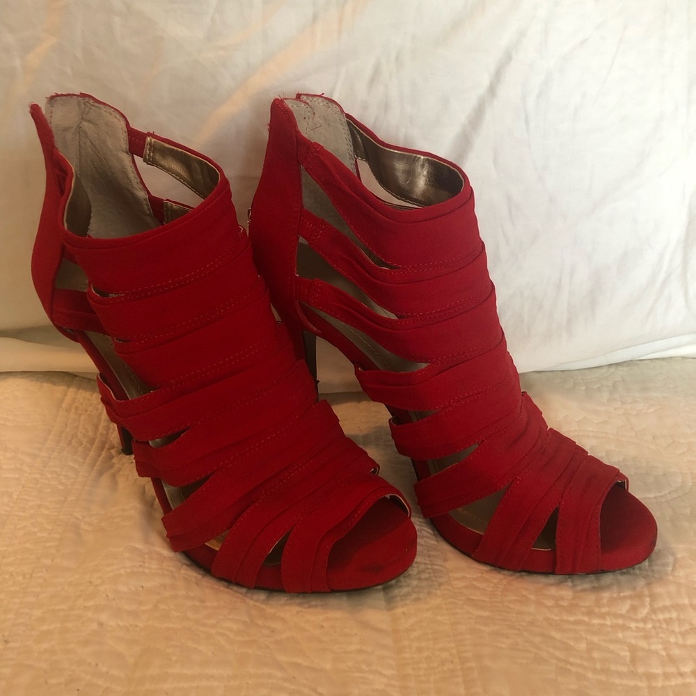 Red booties